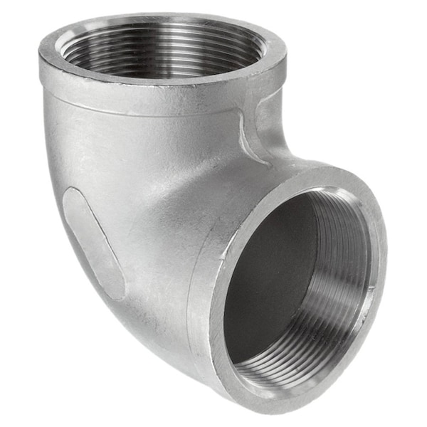Thrifco Plumbing 2 Inch 90 Elbow Stainless Steel, Bulk 8917010 - main